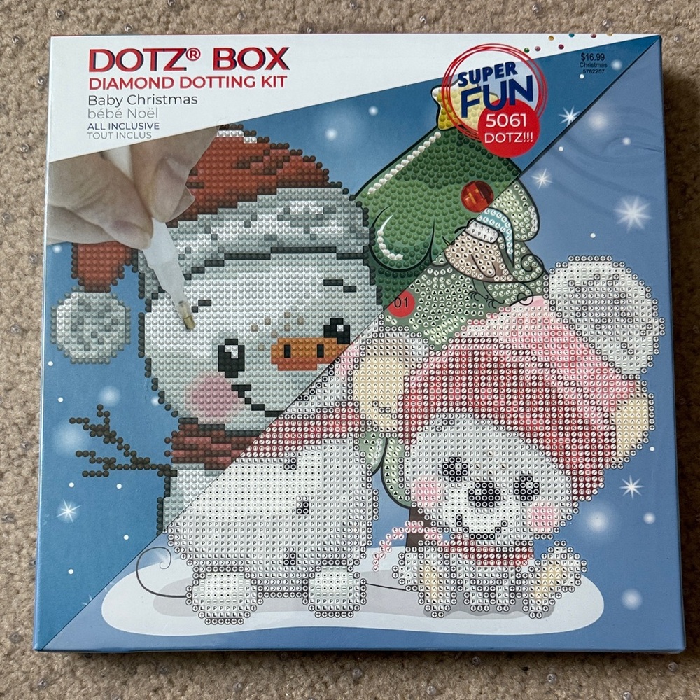 Dotz Box Festive Diamond Art Kit for Kids